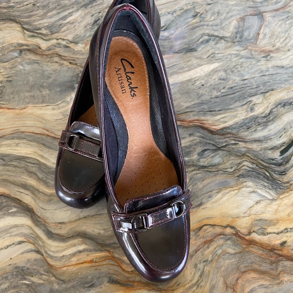 Clarks Artisan Loafer Heels